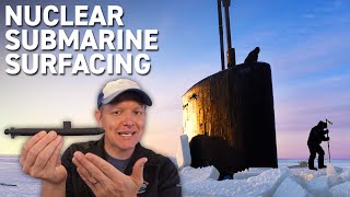 How to Surface a Submarine in the Arctic Ocean  Smarter Every Day 260 [upl. by Ketchan]