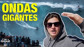 SURF EM ONDAS GIGANTES VIAGEM PORTUGAL [upl. by Catha]