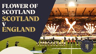 INCREDIBLE Flower Of Scotland  Scottish National Anthem  Scotland v England [upl. by Roderic603]