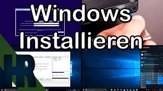 Windows  Windows 10 mit USB Stick einfach Installieren  Windows einrichten  PC Bauen Part 14 [upl. by Olodort]