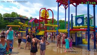 4K Tour of Splashworks Water Park at Canadas Wonderland [upl. by Squire863]