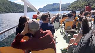 BOAT TRIP LAKE LUGANO GANDRIAMORCOTE [upl. by Lud]