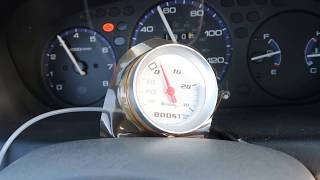 Civic Turbo D16Y7 eBay T04E T3T4 63 AR 57 TRIM Low RPM Spool Test [upl. by Landan5]