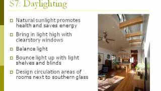 Passive Solar Simplified 5 Green home strategies B [upl. by Akessej]