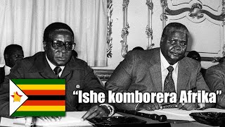 National Anthem of Zimbabwe 19801994  quotIshe Komborera Africaquot [upl. by Imotih]