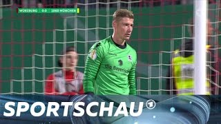 DFBPokal 1860 besiegt Würzburg im Elfmeterschießen  Sportschau [upl. by Carmina701]