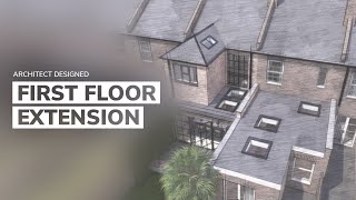 Modern House Extension with Crittall Doors Windows Ground Floor amp First Floor Extension [upl. by Eirrotal]