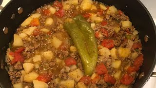 MY PICADILLO RECIPE [upl. by Nollid]