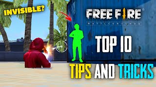 Top 10 Tips And Tricks in Freefire Battleground  Ultimate Guide To Become A Pro 16 [upl. by Amle839]