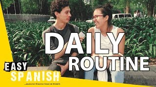 Daily routine  Easy Spanish 60 [upl. by Per]