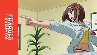 The Melancholy of Haruhi Suzumiya  Official Clip  Objection [upl. by Deb]