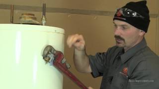 How To Replace A Water Heater TempPressure Relief Valve [upl. by Terchie]