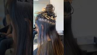 WEFT HAIR EXTENSIONS wefthair hairextensions extensions haireducation extentions [upl. by Rabi]