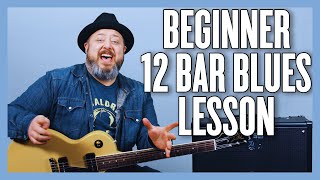 12 Bar Blues Lesson For Beginners [upl. by Stalder275]