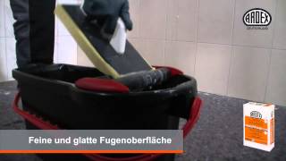 ARDEX G4 Basic 16 Fugenmörtel [upl. by Nailil746]