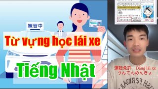 Từ vựng học lái xe ô tô ở Nhật  Thực hành lái xe ở Nhật Bản  Phần 1 [upl. by Kired]