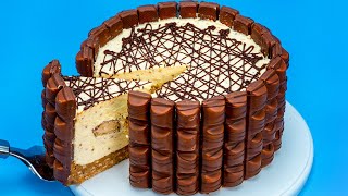 Kinder Bueno cake without baking You will conquer everyone with this recipe [upl. by Keverne]