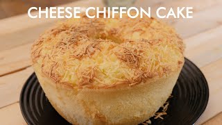 Resep Cheese Chiffon Cake [upl. by Nowad]