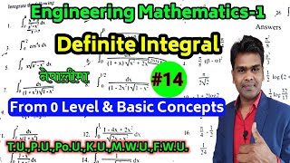 Lec14 Definite Integral  Properties of Definite Integrals Solution of Exercise By Harishwar Pandit [upl. by Nosremaj828]