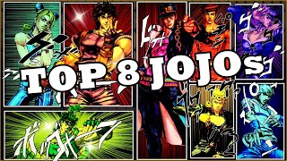 TOP 8 DES JOJOs  JoJos Bizarre Adventure [upl. by Putscher670]