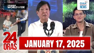 24 Oras Express January 17 2025 HD [upl. by Louanne]