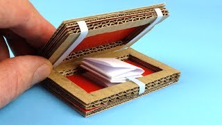 How To Make Magic Box Out of CardboardAwesome trick [upl. by Ennaesor799]