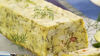 Recette  Terrine de lotte aux crevettes [upl. by Sivolc]