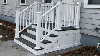 Vinyl Railing Install Video [upl. by Radcliffe332]