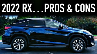 Pros amp Cons 2022 Lexus RX 350 Premium Package [upl. by Odelle]