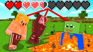 MINECRAFT pero Mis Amigos y yo COMPARTIMOS VIDA [upl. by Barabbas601]