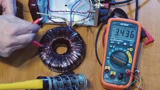 Toroidal Transformer  Custom Winding [upl. by Erehpotsirhc]