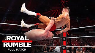 FULL MATCH  Brock Lesnar vs Finn Bálor – Universal Title Match Royal Rumble 2019 [upl. by Enier]