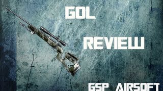 GSG MB05 Sniper Softair Review GsP Airsoft GERMAN [upl. by Leahcim684]