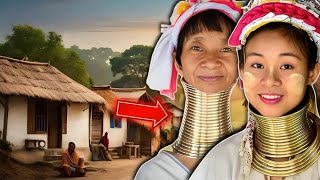 Hidden Mysteries Of Long Neck Tribe  Neck Rings Tribe Of Thailand [upl. by Davilman]