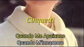 quotQuando MInnamoroquot Gigliola Cinquetti lyrics Italian Portuguese [upl. by Ssur]