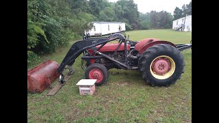 1956 Massey Ferguson to35 part 1 [upl. by Ahsit479]