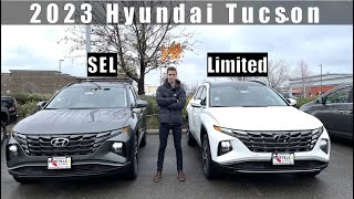 2023 Hyundai Tucson Comparison SEL vs Limited [upl. by Lori]