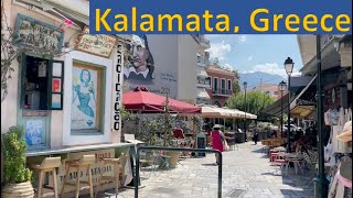 🇬🇷 Kalamata Town Beach and Olives [upl. by Rosalie]