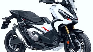 Honda XADV 750 2023 Akrapovic installation and quick sound check   GREEK [upl. by Nivrac]