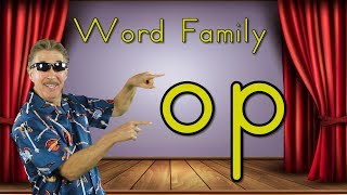 Word Family op  Phonics Song for Kids  Jack Hartmann [upl. by Millard921]