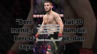 Kata Motivasi Khabib Nurmagomedov sportspasha motivasiolahraga quoteskhabibnurmagomedov khabib [upl. by Hudis]