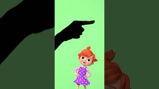 Finger Family Halloween Shadow Puppet Game cocomelon shorts [upl. by Jacobah879]