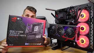 ASUS ROG Strix Z790E Gaming Wifi II amp Intel I9 14900K intel [upl. by Enilra]