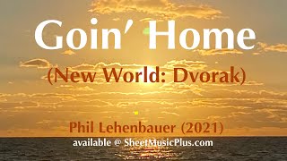 Goin Home New World Dvorak organ work by Phil Lehenbauer [upl. by Erdnaek]