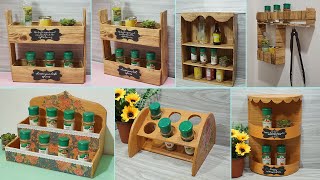 6 Doable idea to save up space for your spicesSpace saving kitchen spices organizer from cardboards [upl. by Parrisch]