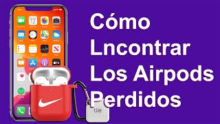 SP Cómo localizar mis AirPods Encontrar la caja de los AirPods [upl. by Aleuname]