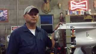 JohnsonEvinrude Lower Unit Disassembly [upl. by Standley]