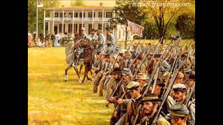 Confederate Song  The March Of The Southern Men [upl. by Ilagam]