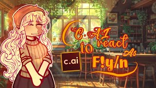 °• Cai react to Fyn as °•  full version  normal speed version [upl. by Ayortal]