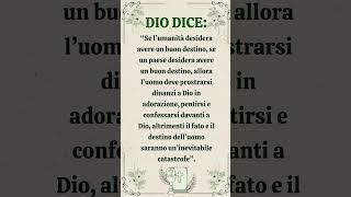 Dio dice [upl. by Adnarem]